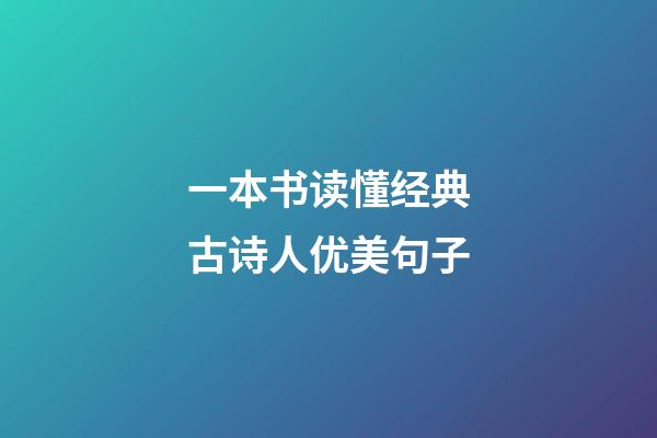 一本书读懂经典古诗人优美句子